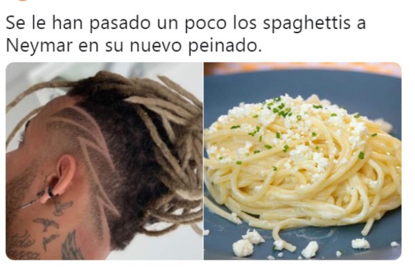 Cambió de look y los memes atacan al brasileño Neymar