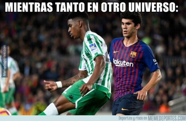 Messi, protagonista de los memes por sus tres asistencias a gol en el Betis-Barcelona