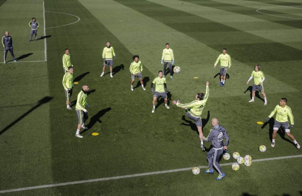 Último entrenamiento del Real Madrid previo al 'Clásico' ante Barcelona