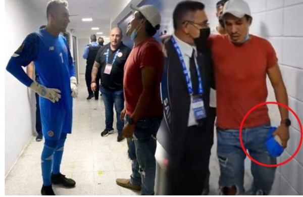 El gran gesto de Keylor Navas, locura total por tomarse fotos y su plática con 'Rambo' de León