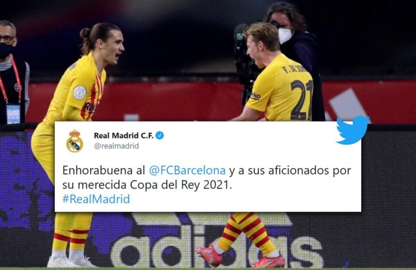 Piqué se roba el show, el mensaje del Real Madrid y... ¿Messi levanta la última Copa en el Barcelona?