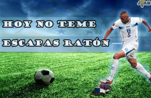 Fotomontajes sobre el partido Panamá-Honduras.