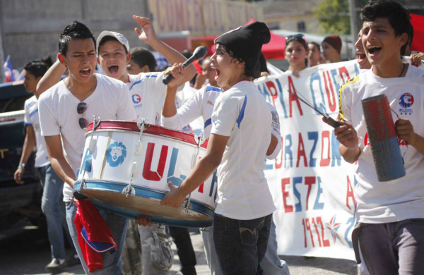 Ambiente de la Gran final del Futbol Hondureño