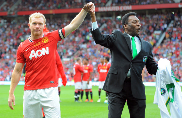 La despedida de Paul Scholes.
