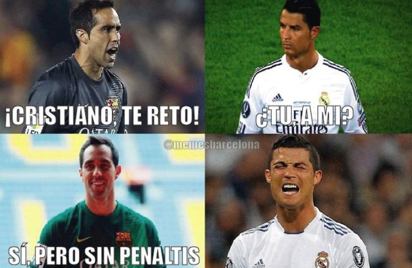 Memes previo al clásico español Real Madrid-Barcelona