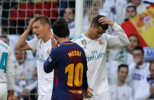 Lo que no se vio en TV: Los gestos de crack de Messi con CR7; saludo y disculpas