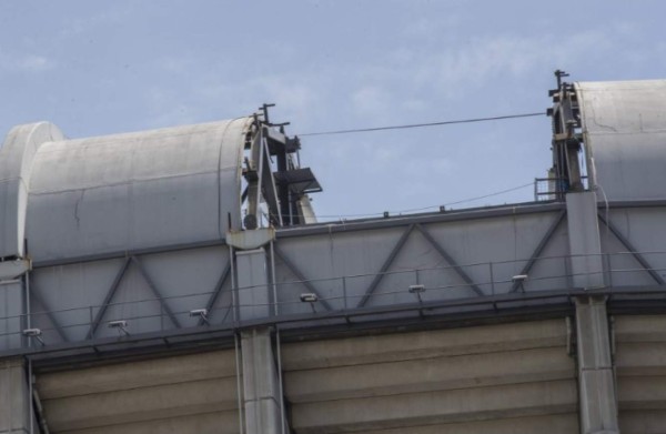 Así siguen las obras para el nuevo Santiago Bernabéu: La cubierta del estadio, en septiembre