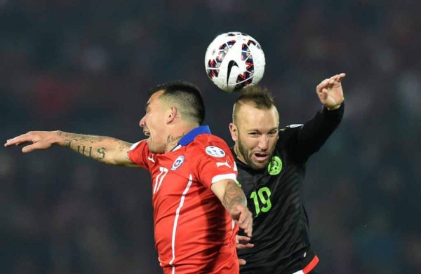 Imágenes del partidazo entre Chile-México