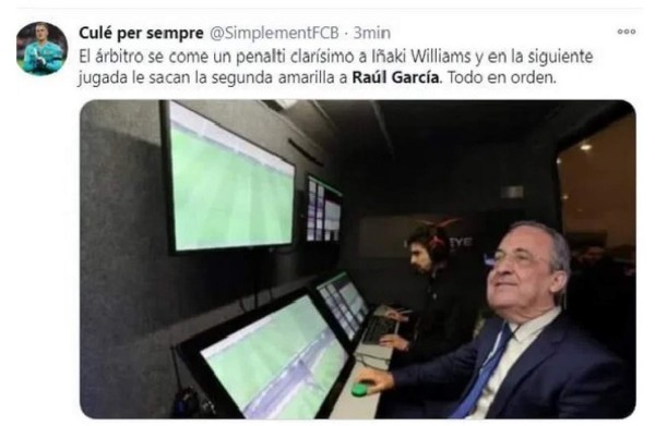 El 'Floren-var': Los memes destrozan al Real Madrid tras el triunfo ante el Athletic en LaLiga