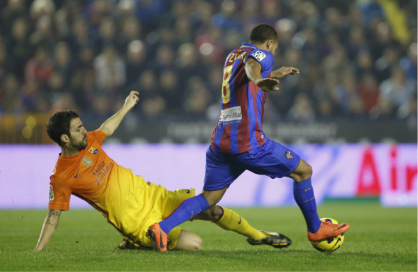 El Barcelona gano 4-0 al Levante en la LIGA BBVA