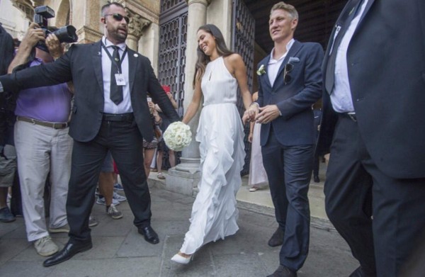 La bella y soñada boda en Venecia entre Schweinsteiger y Ana Ivanovic&nbsp;&nbsp;