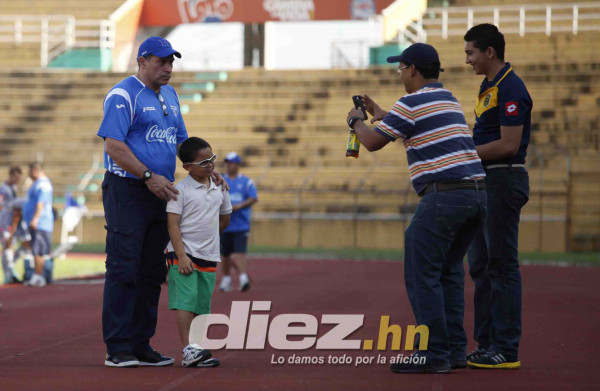 La motivación del técnico Luis Suarez a sus Jugadores.