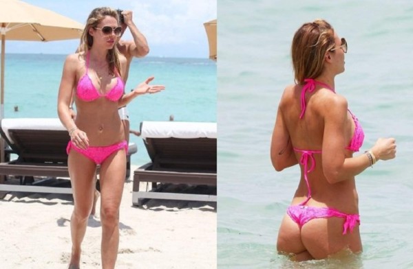 ¡Escándalo! La mujer de Francesco Totti se besó con otra mujer en Italia