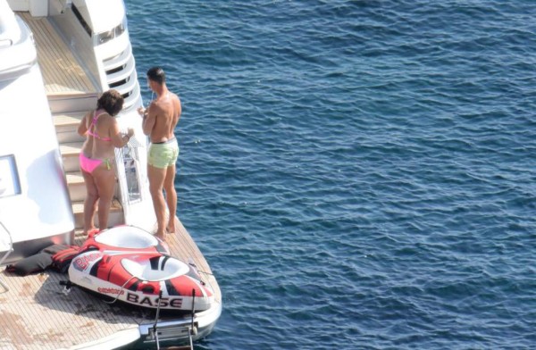 FOTOS: Así pasa sus vacaciones en Ibiza Cristiano Ronaldo