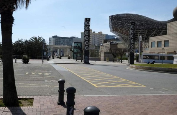 Coronavirus: La ciudad de Barcelona como nunca antes vista por culpa de la pandemia