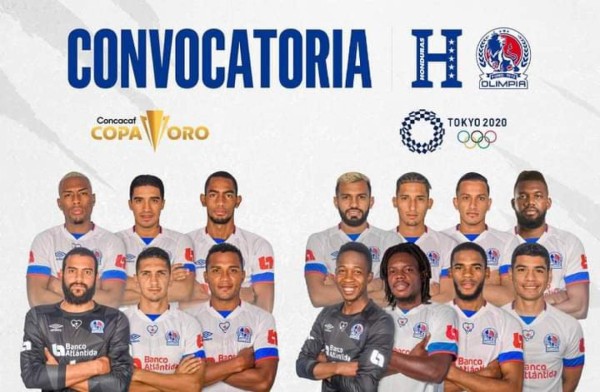 ¡Equipazo! Un 11 titular y con cambios; los 14 seleccionados del Olimpia que estarán en Copa Oro y JJ. OO.