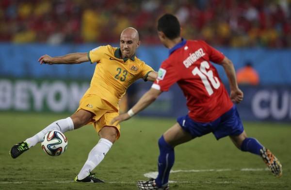 Chile se estrena en el Mundial venciendo a Australia