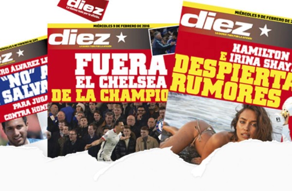 Portadas digitales de DIEZ de este miércoles 9 de marzo