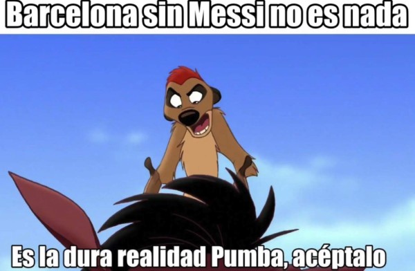 Barcelona, víctima favorita de los memes tras perder en el debut de La Liga &nbsp;&nbsp;