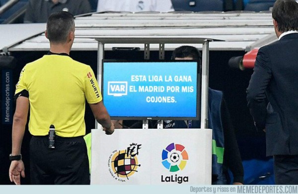 Los memes humillan al Real Madrid por la 'ayuda' del VAR y por el doblete de Casemiro