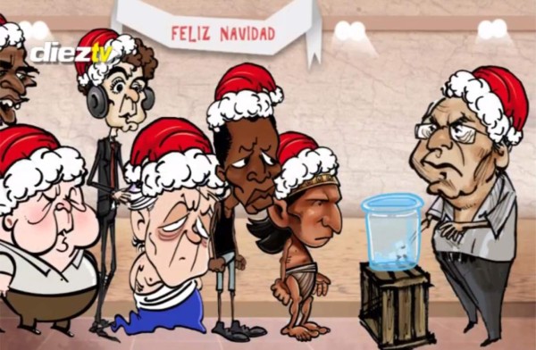 DIEZ-CÓMICS: Ferrari organiza un divertido cuchumbo navideño