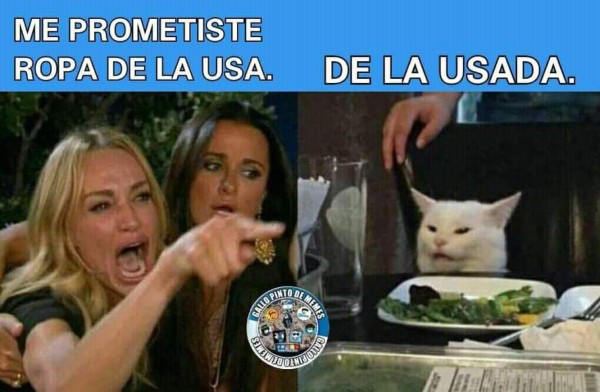 Los mejores memes del gato en la mesa y la mujer gritando, los equipos de Honduras no se salvan