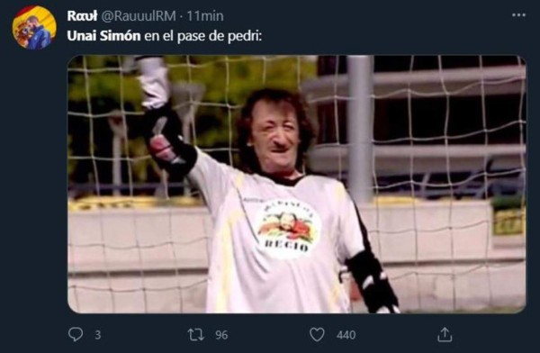 Memes: Hacen pedazos a Unai Simón, portero de España, por su terrible error en la Eurocopa