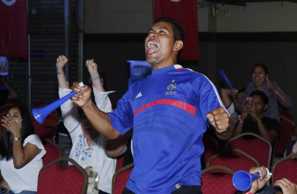 Hondureños vibraron la final de Rusia 2018 en estadio virtual de DIEZ