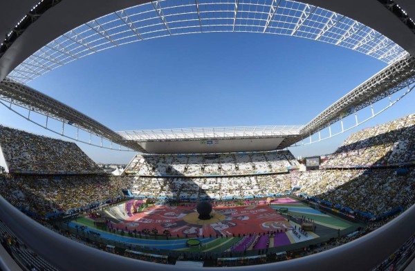 Espectacular inauguración de ceremonia de Brasil 2014