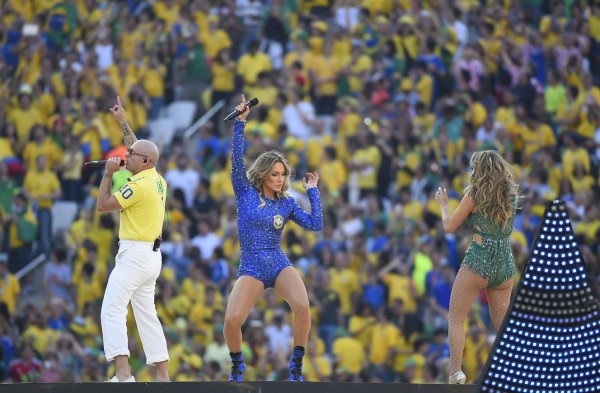 Espectacular inauguración de ceremonia de Brasil 2014
