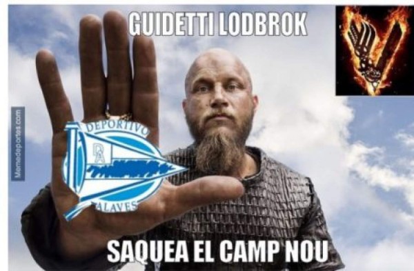 Los mejores memes de la sufrida victoria del FC Barcelona ante el Alavés