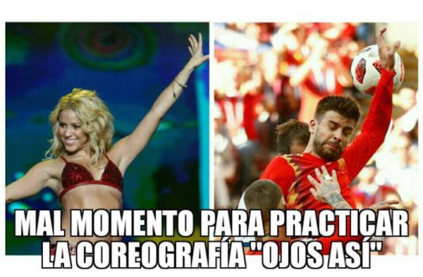 ¡No perdonan! Piqué protagoniza los memes tras la eliminación de España