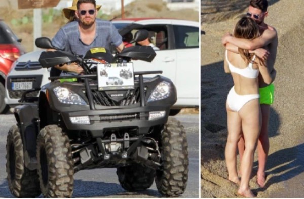 Jorginho, campeón de la Eurocopa y sus picantes vacaciones junto Catherine Harding; el descuido de la novia en la playa