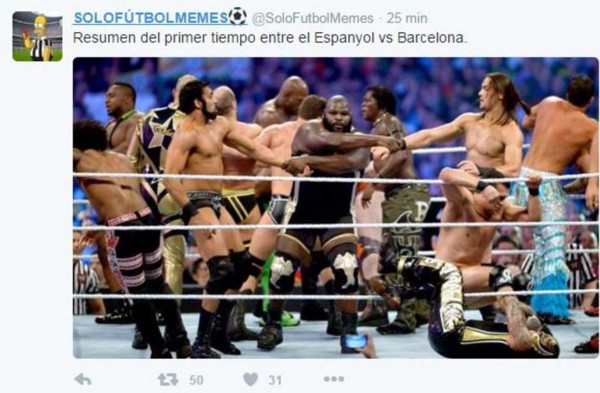Los mejores memes que dejó el empate entre Barcelona y Espanyol
