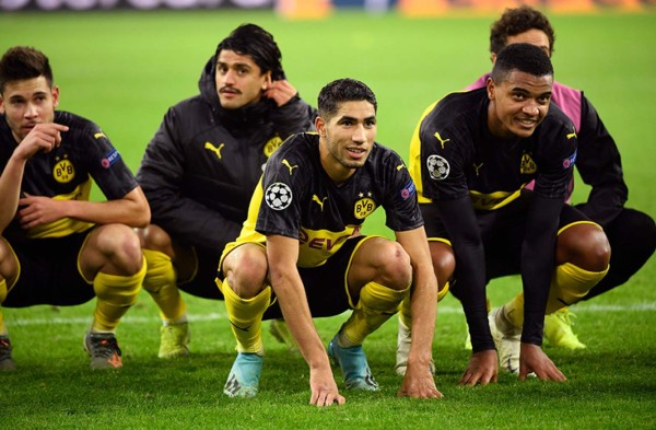 No se vio en TV: Los festejos curiosos, lamentos y el show del Borussia Dortmund