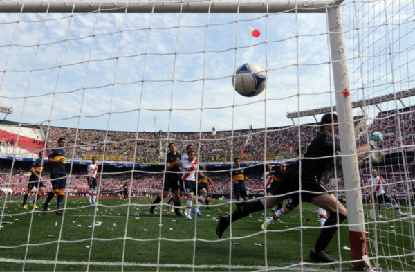River Plate y Boca Juniors empataron 2-2, Clásico Argentino