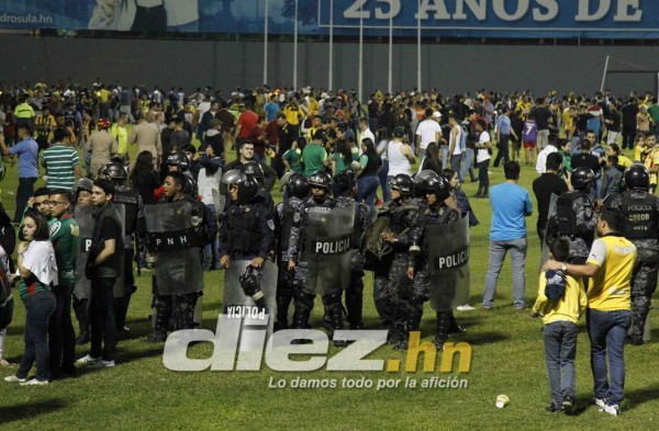 Las otras imágenes que no viste de los actos vandálicos en el Morazán