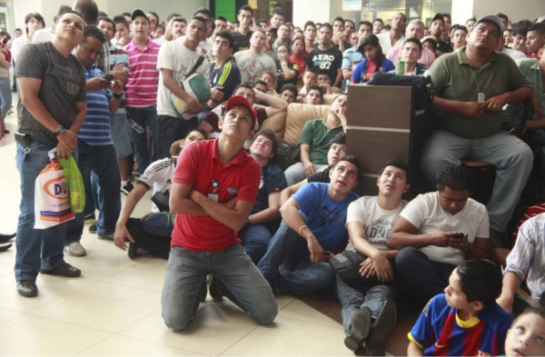 Ambiente en Honduras del clásico Real Madrid-Barcelona