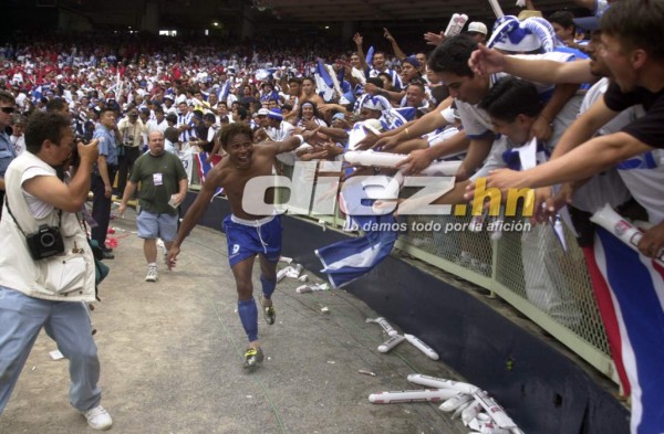 ¡Que se repita! Las fotos que no habías visto del triunfo de Honduras ante EUA en 2001