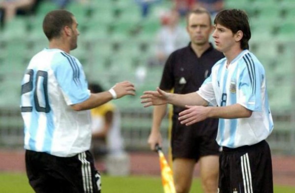 Las fotografías de Lionel Messi en su debut con Argentina ante Hungría