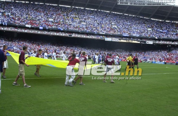 ¡Que se repita! Las fotos que no habías visto del triunfo de Honduras ante EUA en 2001