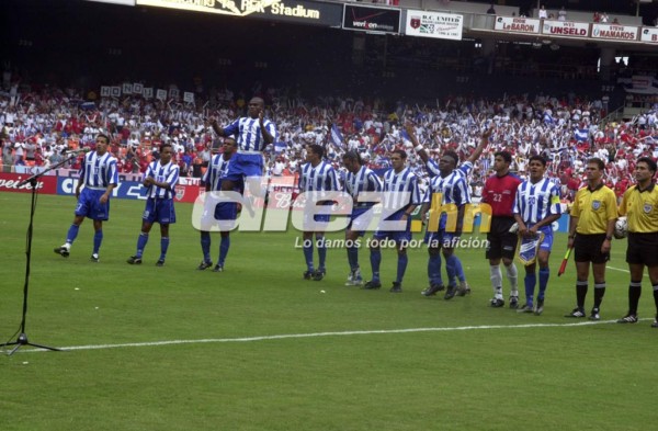 ¡Que se repita! Las fotos que no habías visto del triunfo de Honduras ante EUA en 2001