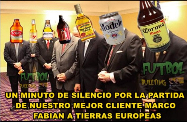 Marco Fabián se va para Alemania y los MEMES se burlan de él en México