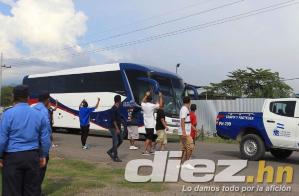 Seguridad máxima: Así está el ambiente en Comayagua para el Motagua-Olimpia