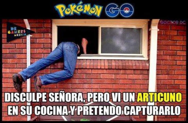 Los memes que desató la fiebre por jugar Pokemon Go
