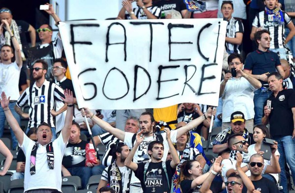 Las 20 mejores fotos de los aficionados de la Juventus en Berlín