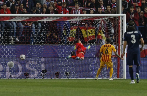 Las imágenes más dolorosas del Barcelona frente al Atlético