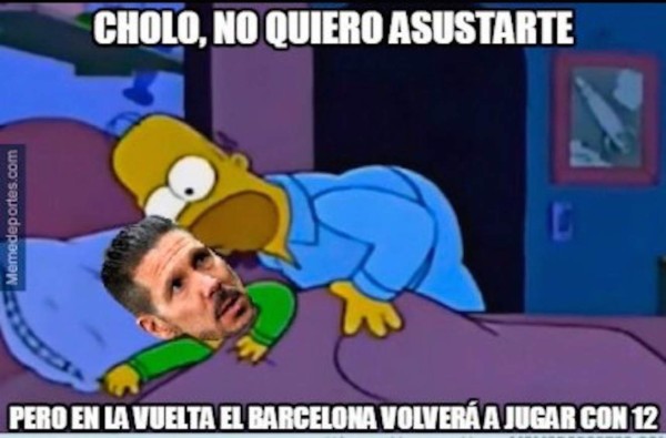 Destruyen a Messi y al Barcelona tras ser eliminado de la Champions por el Atlético