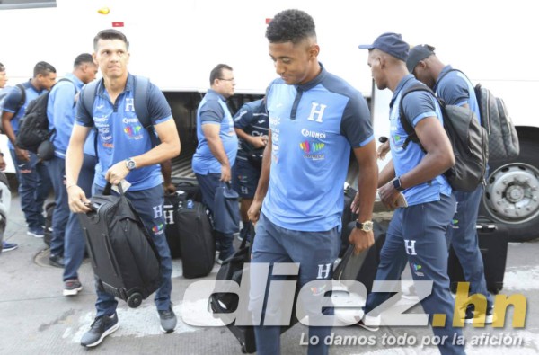 Los rostros de la Selección de Honduras previo al viaje a Trinidad y Tobago