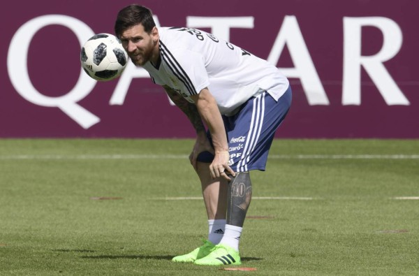 El rostro de Messi: El tenso entreno de Argentina antes de su 'final' contra Nigeria en Rusia 2018